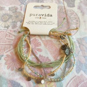 Pura Vida March 2021 “Minty Fresh” bracelet club set